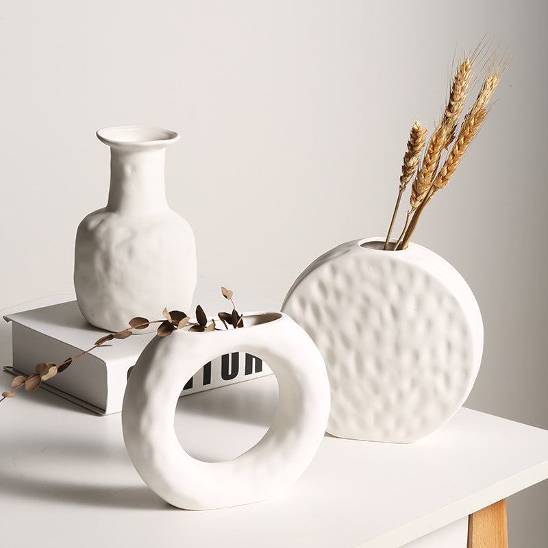 Scandinavian Ceramic Vases Ornaments