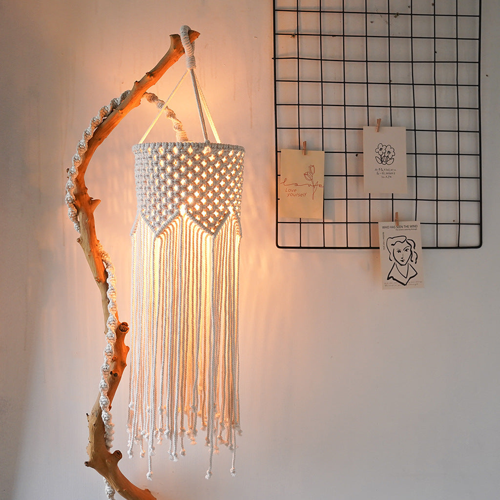 Handwoven Boho Chandelier